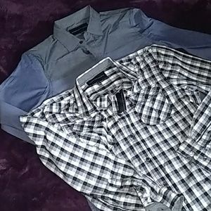 🕵️✴️Set of men's size medium Long sleeve shirt